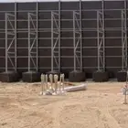 أسوار مشاريع كلادينج لوحات دعائية لوحات أحرف بارزة بنر ستيكر