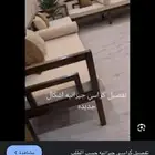 خمس قطع ثلاث كبير واثنين كرسي كنبات تفصيل وجاهز حسب الطلب