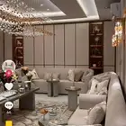 مفروشات الرياض  تفصيل جميع انواع الكنب والجلسات الارضي والست