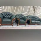 كنب جلد مكتبي