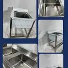 مجلي ستيل مجلي استيل مطعم معدات مطعم حوض غسطل