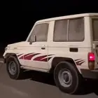 خطوط جنب جميع السيارات هايلكس لاندكروزر شاص ربع