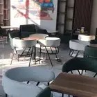 كراسي طاولات حديد وخشب