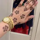 عروض حنه نقش حنه ساده ونتف شعر ومكياج واستشوار شعر