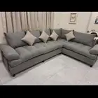 مفروشات الرياض  تفصيل جميع انواع الكنب والجلسات الارضي والس
