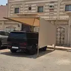 مظلات و مواقف سيارات