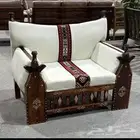 جلسات خارجيه طقم سبعه اشخاص حديد وخشب