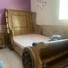 غرفة كلاسك مستخدمة متكاملة سرير كمودينا مكتب دولاب