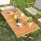 طاولة قابلة للطي لرحلات