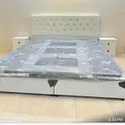 غرفة نوم كاملة  أثاث منزلي  سرير ودولاب وبطانيات