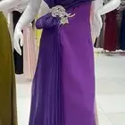 فستان بالون البنفسجي