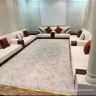 مفروشات الرياض  تفصيل جميع انواع الكنب والجلسات الارضي والس