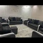 كنب مع طاولاته للبيع يوسع 14 شخص اشتخدام قليل جدا