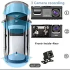 Dash cam 3 channel داش كام 3 كاميرات