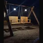مراجيح خشب طبيعي جوده عاليه