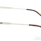 نظارة لاكوست رجالية بإطار فضي وعدسات خضراء