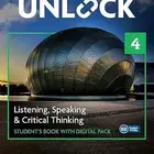 للبيع كتاب UNLOCK 4   نسختين متوفر