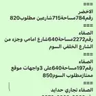 عروض اراضي للبيع الصفاءالشفاءالبوادي اليرموك الياسمين النخيل