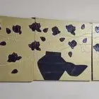 لوحة تعليق زينه مكونه من 3 اقسام كبيره للبيع