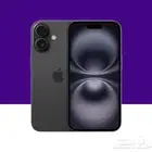 ايفون 16 العادي لم يتم فتحه من الكروتن 128 قيقا لون اسود