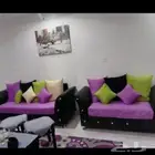 كنب للبيع كامل مع الفرشه نظيف 500