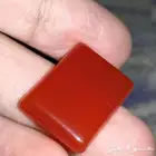 عقيق احمر مربع
