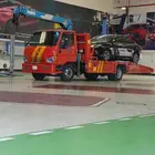 سطحه لنقل السيارات كرين لرفع المعدات