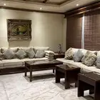 للبيع كنب مجلس فاخر خشب بامبو
