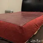 مفرش غطاء سرير جلد