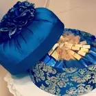 علب مغلفه بالقماش للهدايا والدبش