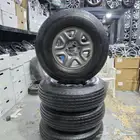 جنوط وكفرات ديازل اصلي مستعمل نظيف معا كفرات بالون