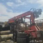 رافعة ونش شاحنة من طراز أطلس (Atlas loader crane).