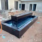 عشب جداري  أحواض شلالات