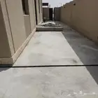 صبه مروحه صبه نظافه تنفيذ أعمال الخرسانة المسلحه الارضيه