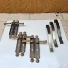 مقابض ابواب حديد ثقيل نوعيه فاخرة مستعمل (الطقم الواحد)