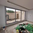 شبابيك المنيوم دبل