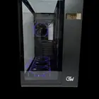 كيس بيسي قيمنق GTW - GT-F7CB007 لون اسود بي 7 مراوح مع شاشة