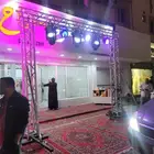 تاجير تجهيز جميع معدات دعايه وافتتاحات محل حفلات وا مناسبات