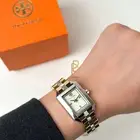 ساعة توري بورش دالواي نسائية أنيقة تتميز بتصميمها المستطيل