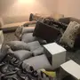 كنب للبيع مع مساند الظهر