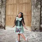 فستان اليوم الوطني جديد وانيق