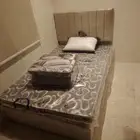 سرير حديد مرتبه مخده لحاف بطانيه سرير دورين مراتب غرف عمال