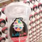 طباعة استكرات لاصحاب العصيرات والكفيهات بسعر مميز