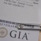 ألماس طبيعي بشهادة مختبر GIA