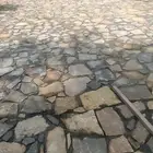 حجر طبيعي وعشواي  مع مواد و بدون مواد توريد تر يب
