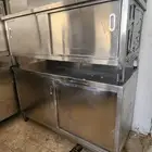 طاولات ستيل مستخدمه شبه جديد