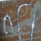 طقم فضة يوروا 130جرام سلسلة وانسيال