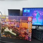 from 500-1500 peices puzzles and other good games for cheap