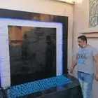 تنسيق حدائق شلالات نوافير عشب صناعي