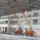 تأجير كرينات ورفعات شوكيه وتأجير مان لفت وسيزر لفت للايجار ي
